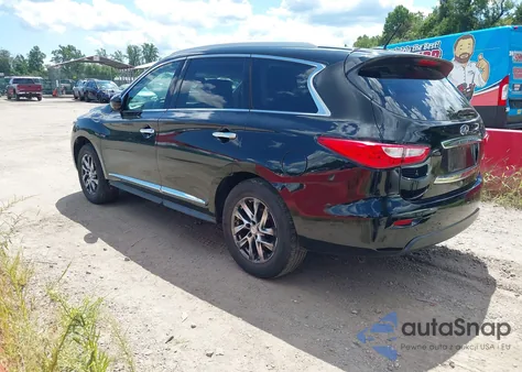 2013 Infiniti Jx35 z USA, uszkodzony, nr VIN 5N1AL0MM4DC333956